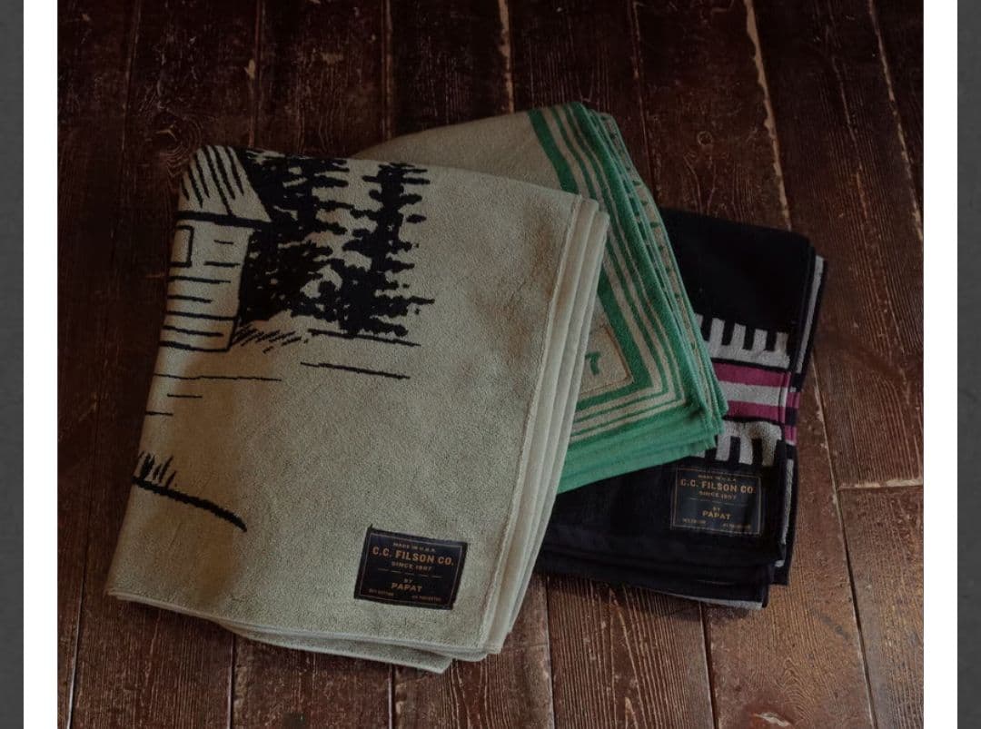 H*o様 FILSON TOWEL 　タオル　 US LIMITED SPECI