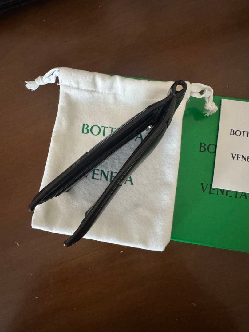 【美品】BOTTEGA VENETA CASSETTE BILL CLIP