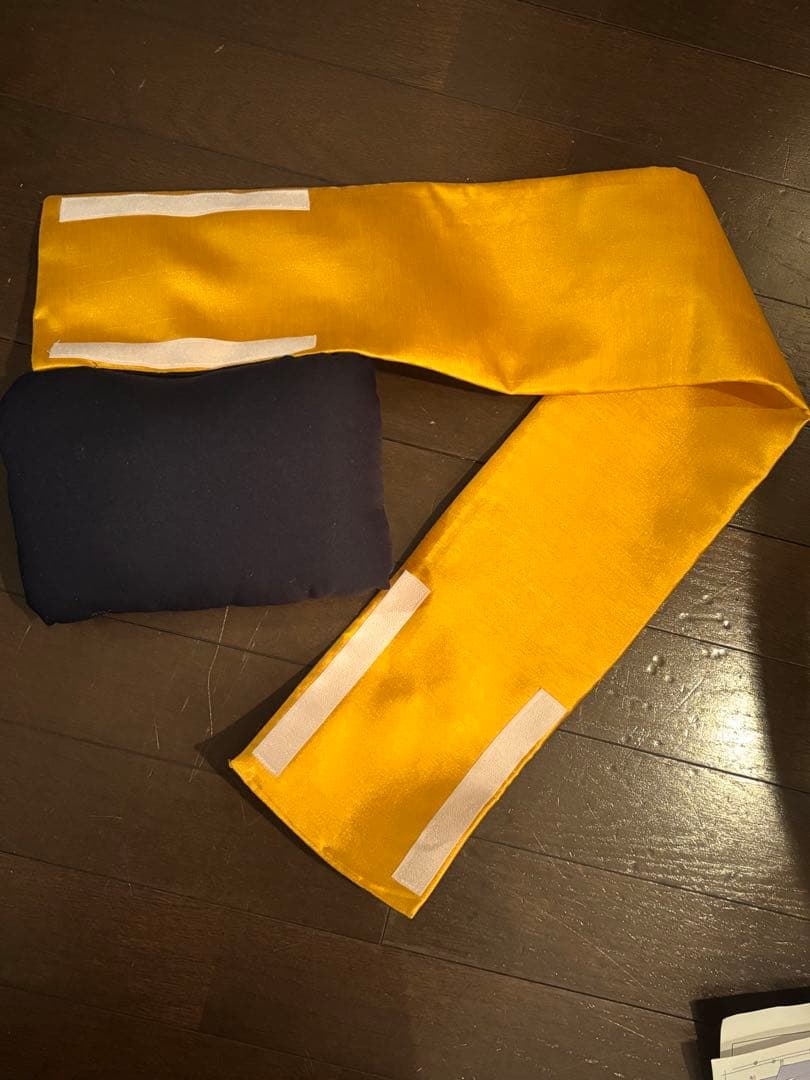 ms♡赤色花柄着物　紺色袴セット　アリサナ160cm