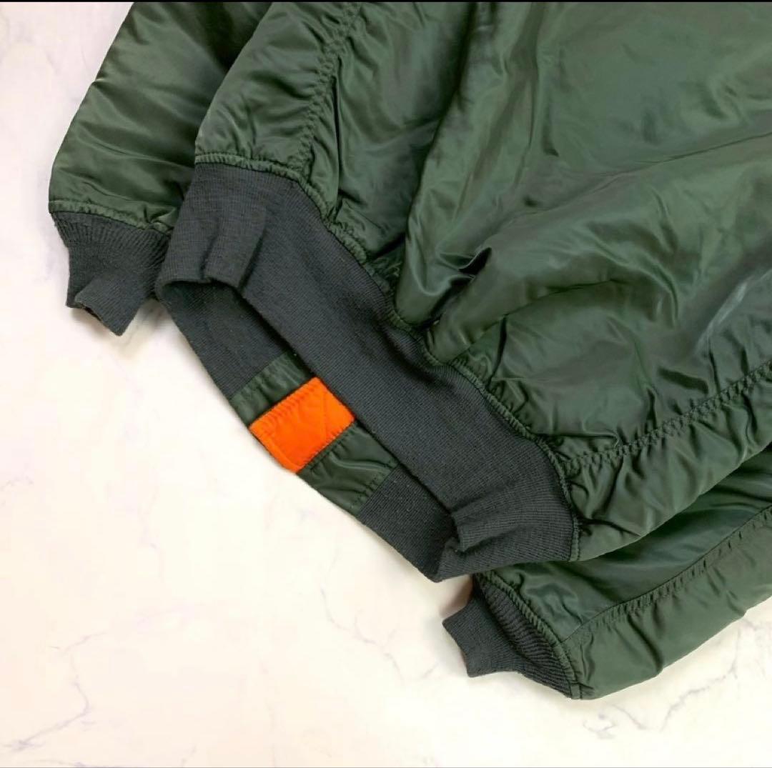 m*9様 80s旧タグ USA製 ALPHA MA-1 フライトジャケット M