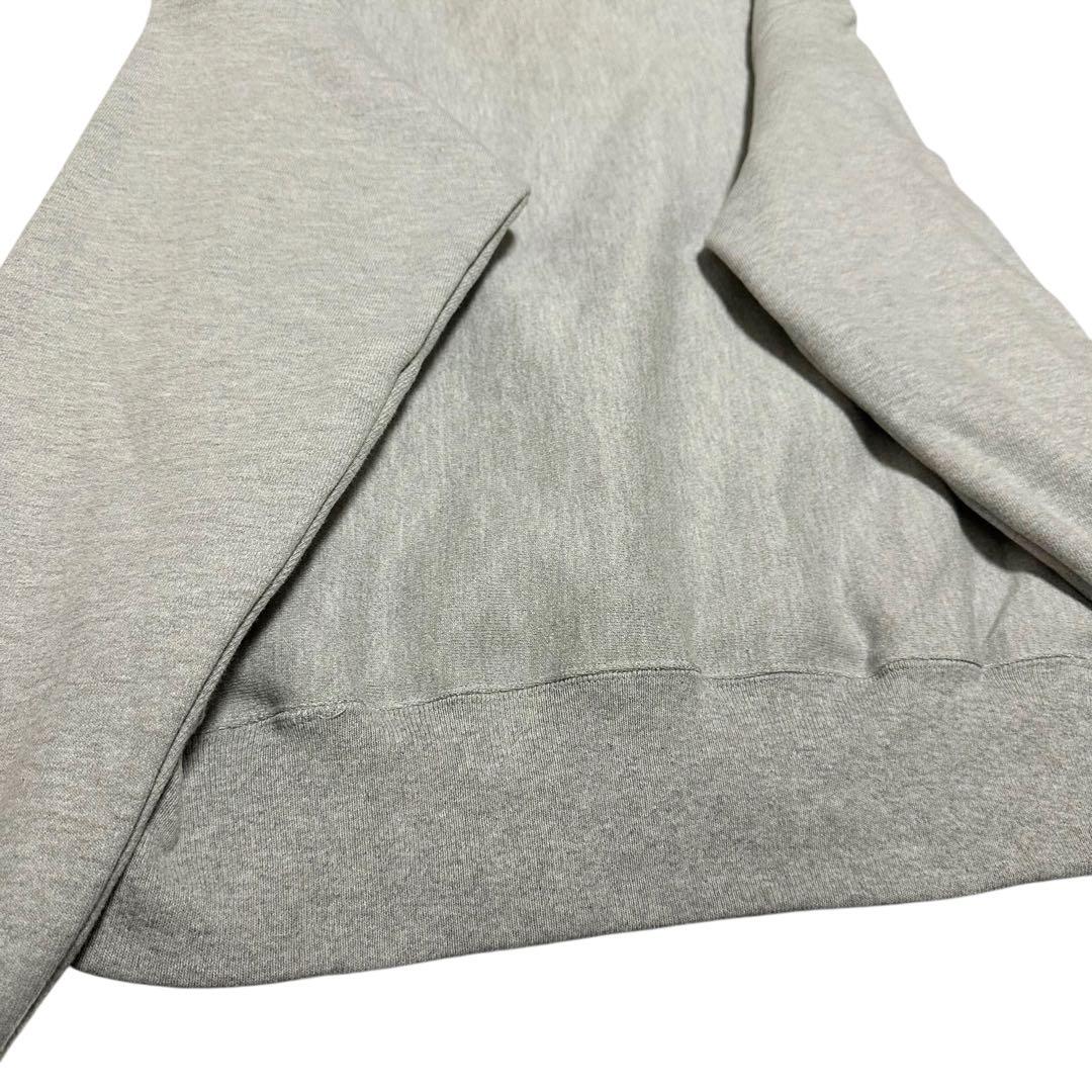 【美品】シュプリーム　チャンピオン　コラボ　パーカー　アーチロゴ　刺繍　グレーL