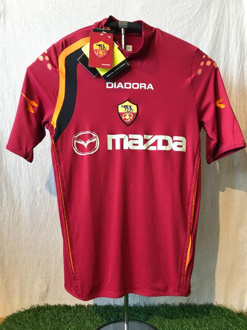 最終価格　04/05 DIADORA AS ROMA ホームレプリカ　Mサイズ