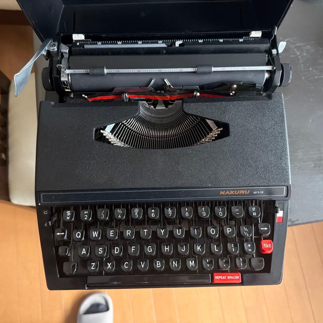 値引可手渡可《完動品》英文NAKURU Reporter 213 タイプライター