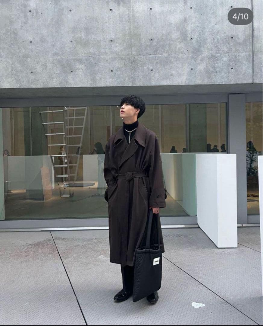 SINSS トレンチコート　ブラウン