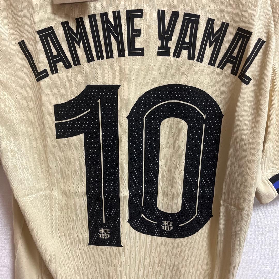 バルセロナ ラミンヤマル 25/26ユニフォーム　オーセンティック Mサイズ