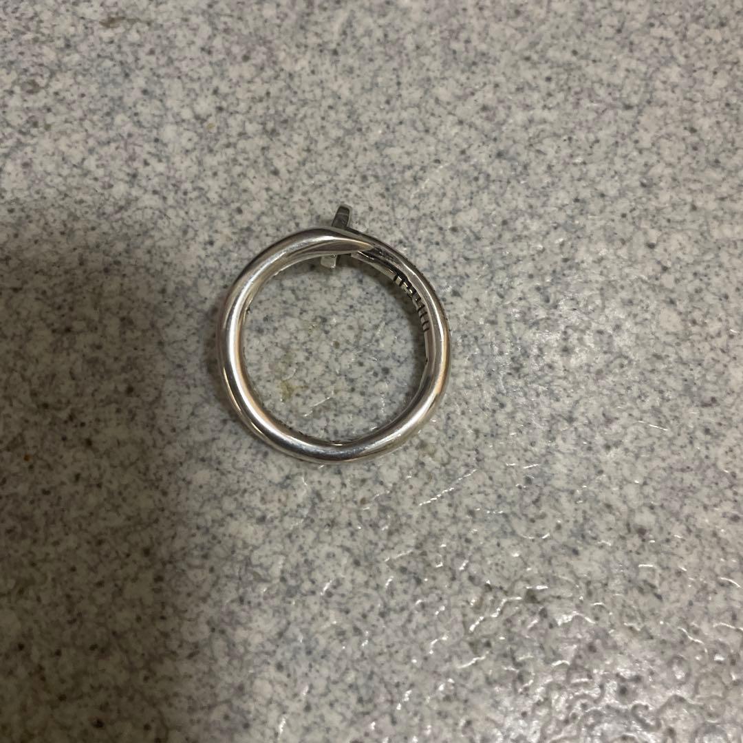 クロムハーツ　リング　(黒A33)23号