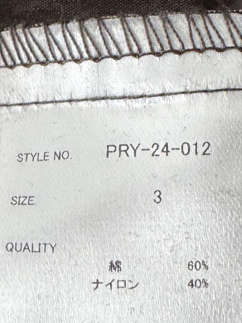 pryground｜シュウト｜Textured Crease Shirt｜黒