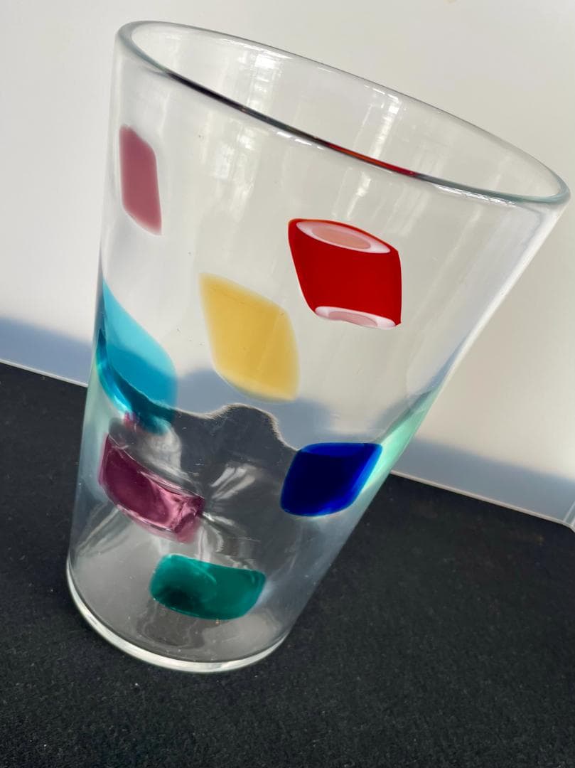 希少 ジャンニ・ヴェルサーチ サイン入 ムラーノ ガラス 1990’s