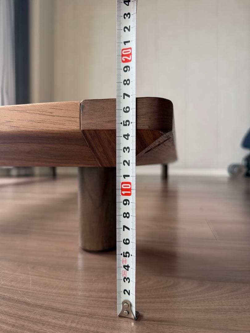 無印良品木製ベッドフレーム セミダブル　ウォールナット