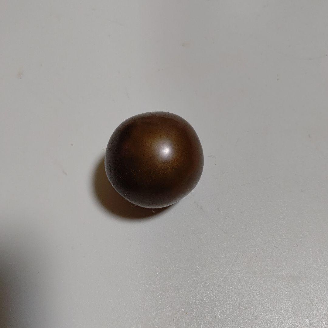 ブラウン 真珠 球形