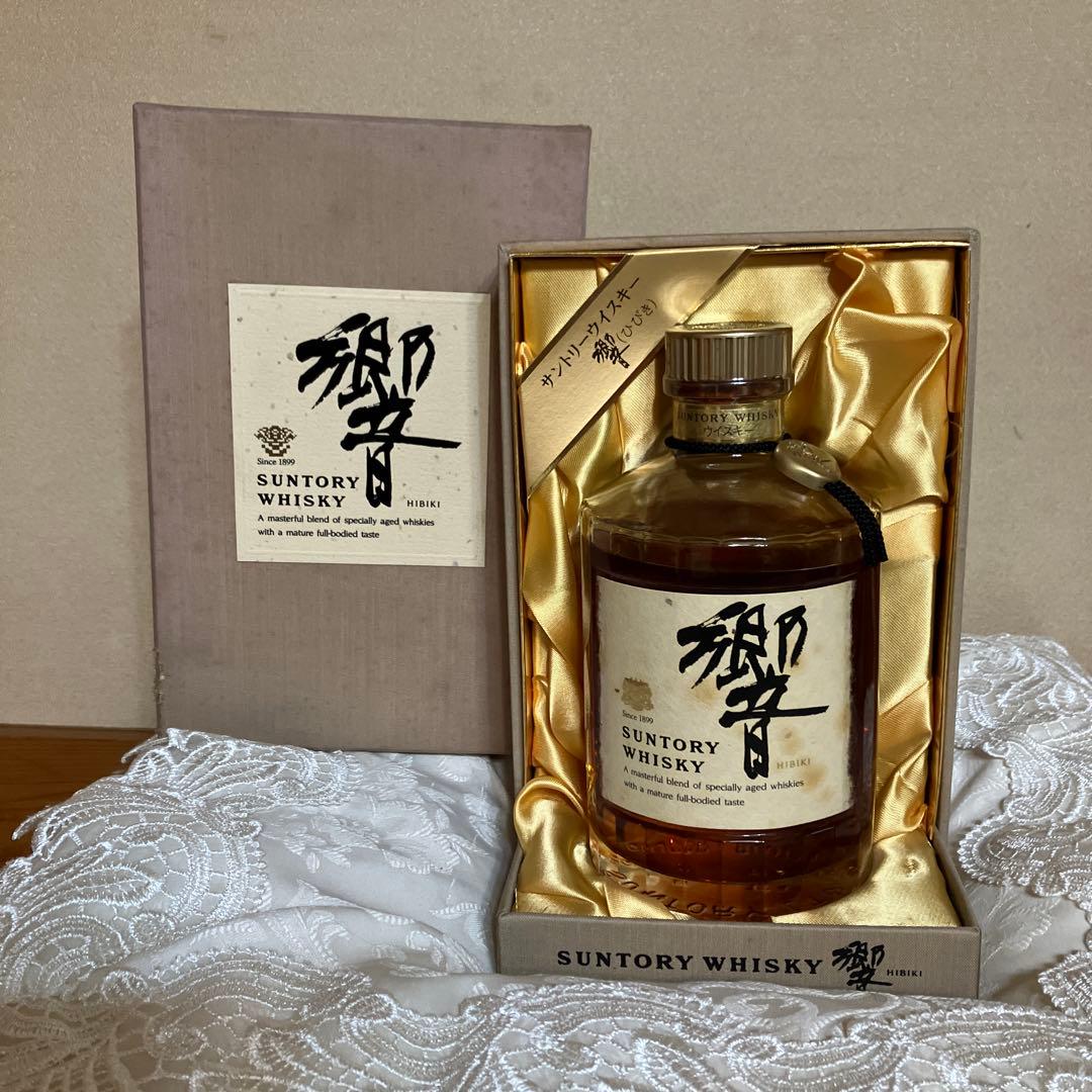 【古酒】サントリー ウイスキー 響　金キャップ　ゴールドラベル　750