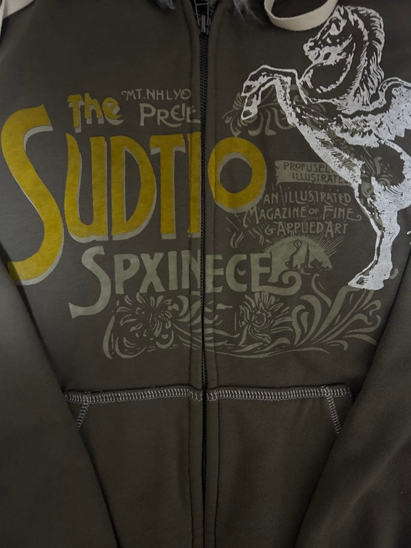 00s archive ファーパーカー　お兄系　グランジ