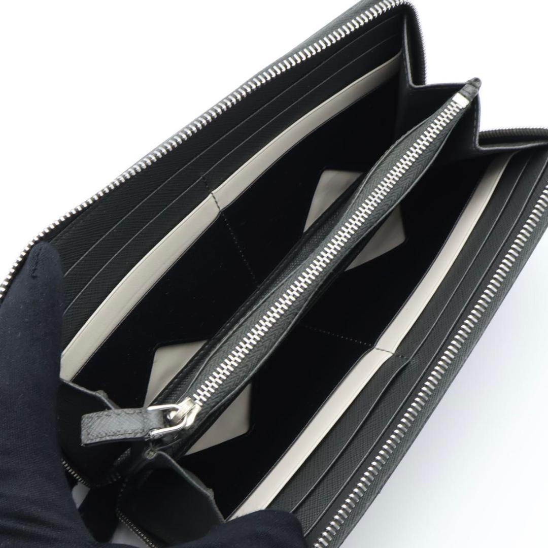 【極美品】PRADA ジップアラウンドウォレット　サフィアーノレザー　長財布