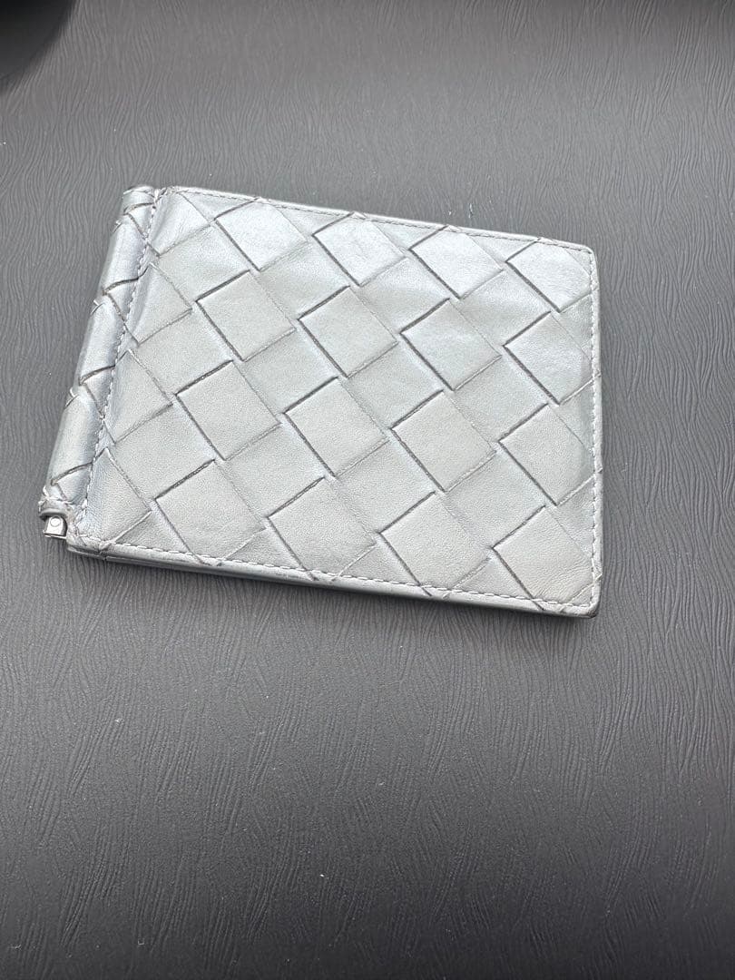 ボッテガマネークリップ　グレー2月14日まで出品 （後1日）