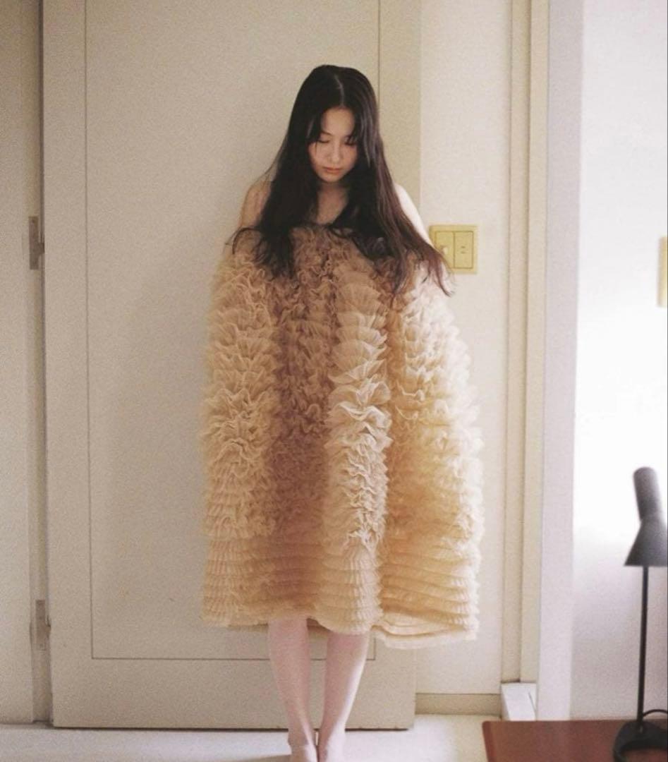 正規品Bibiy DARLENE SHUSHU SKIRT ベージュ（タグ付き）