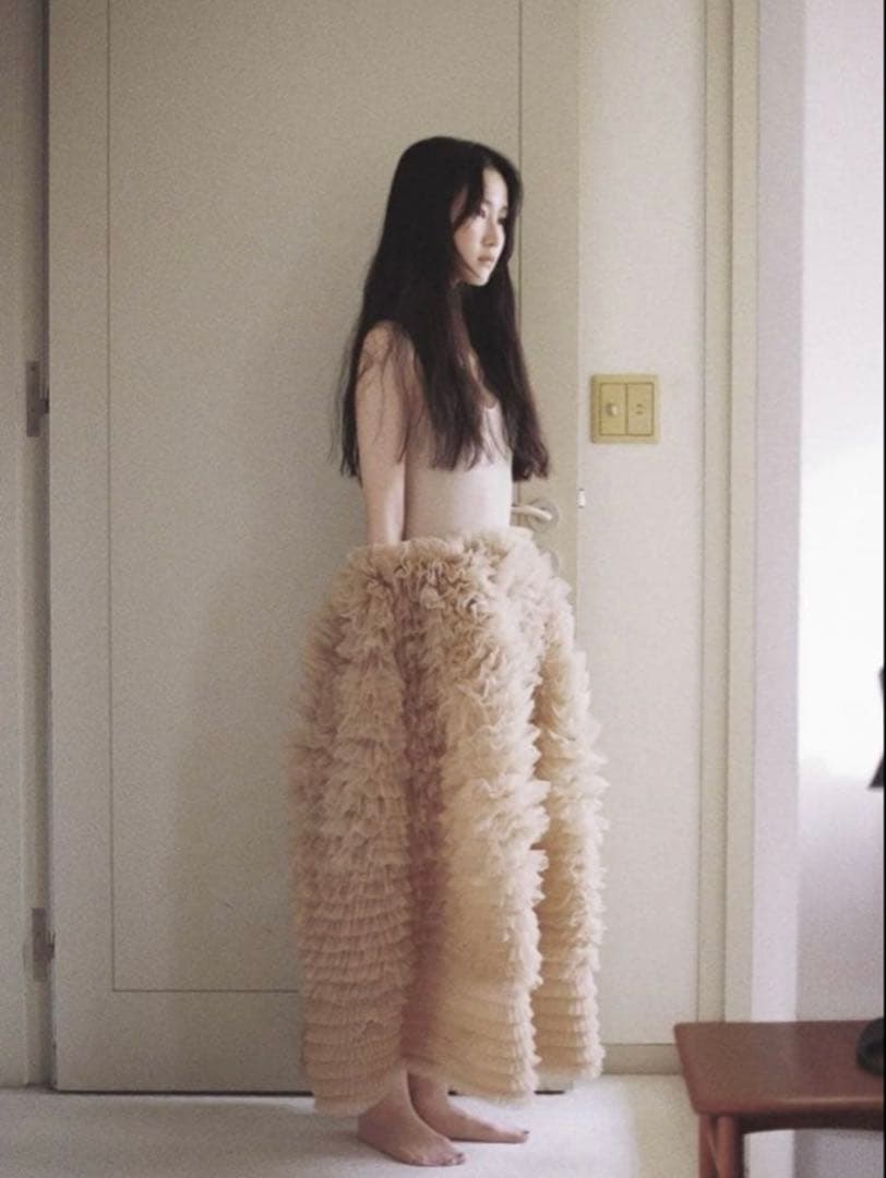 正規品Bibiy DARLENE SHUSHU SKIRT ベージュ（タグ付き）