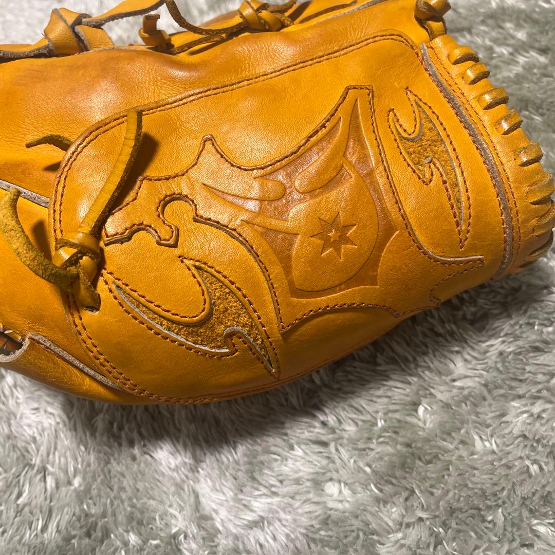 アシックス限定ダルビッシュ有モデル北海道ウェブ軟式グローブ