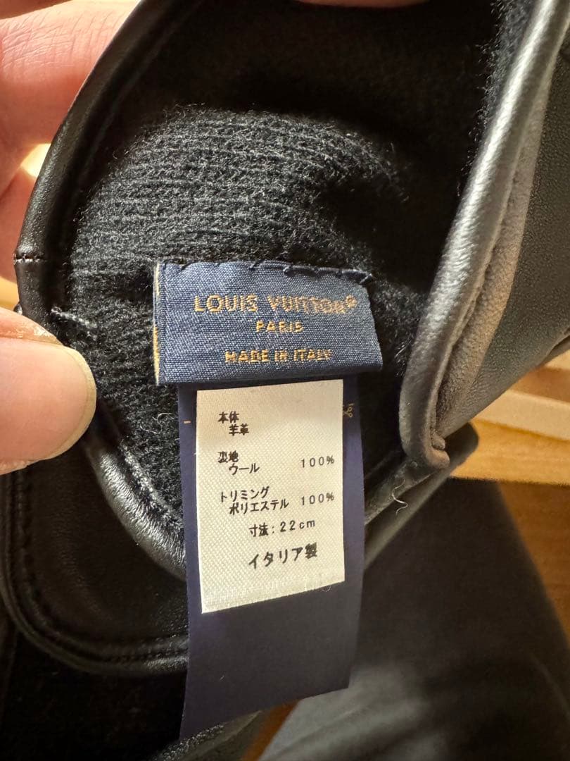 Louis Vuitton M7737I グローブ・LV ブラゾン