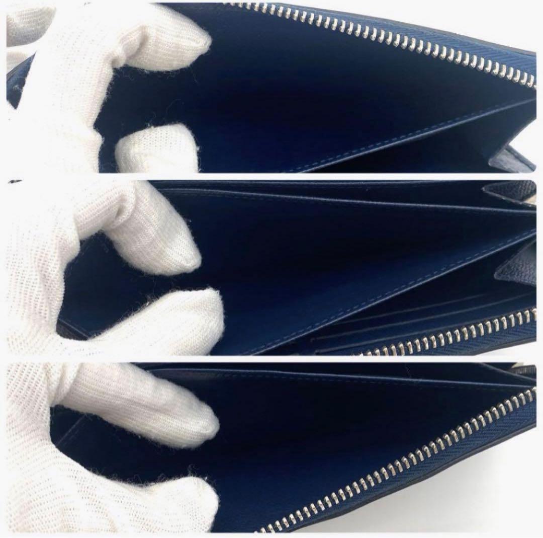 ルイヴィトン エピ ジッピーウォレット アンディゴブルー 長財布