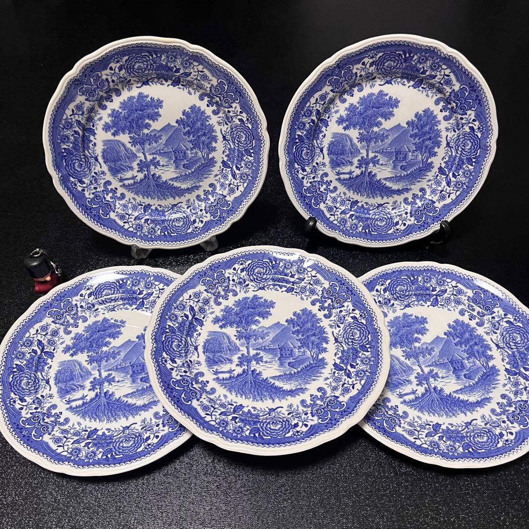 B ビレロイ＆ボッホ ブルゲンランド サイドプレート5枚 18cm