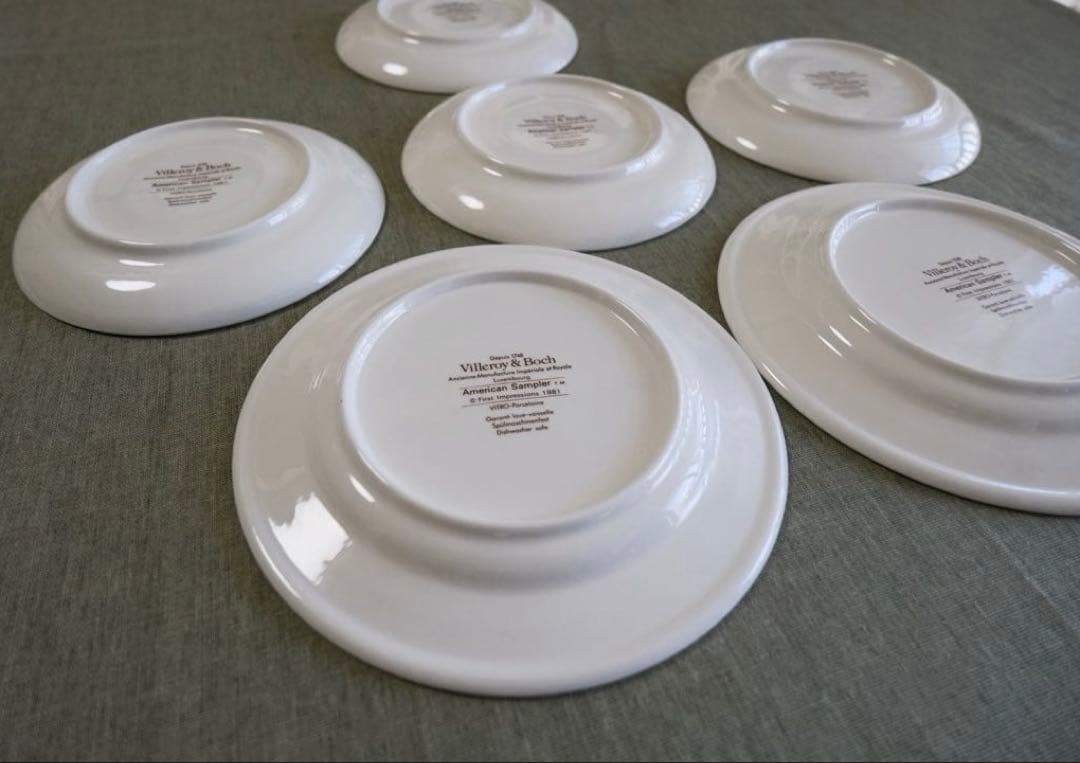 Villeroy&Boch 食器　ソーサー &お皿プレート 合計6枚