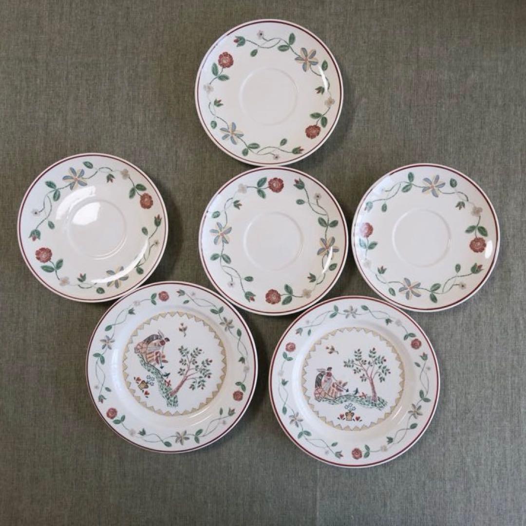 Villeroy&Boch 食器　ソーサー &お皿プレート 合計6枚