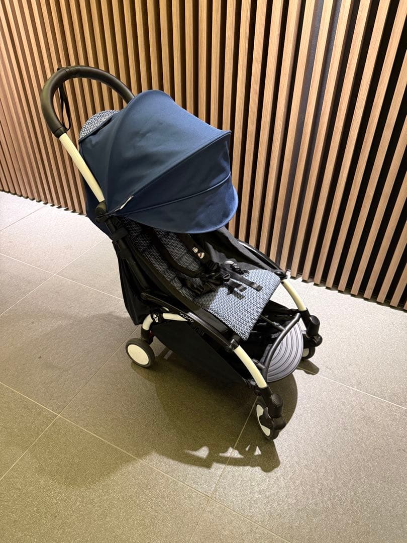 stokke yoyo3 6+ エールフランスカラー(ブルー) レインカバー付