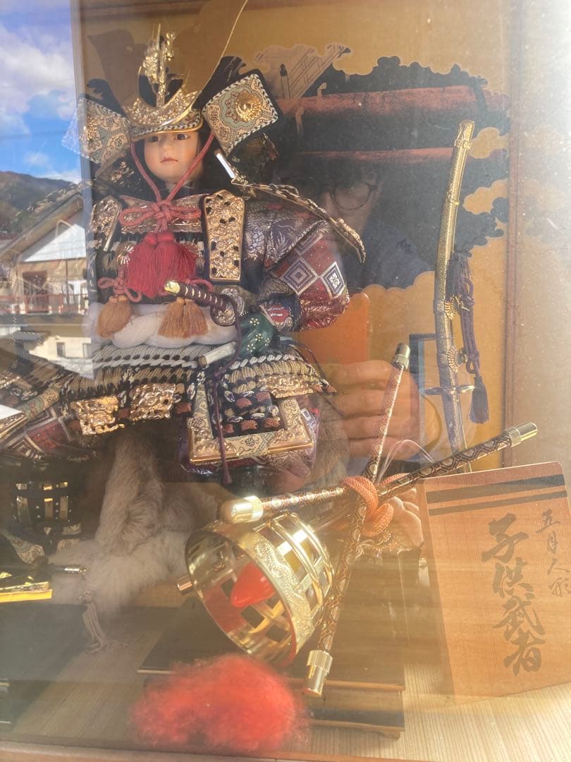 【大特価】伝統的な五月人形 武士の装束