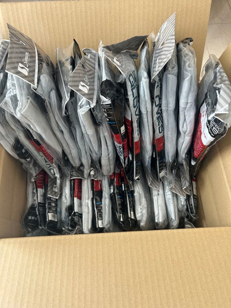 薄井シモン革手袋Simon WORK 107AP Lサイズ 30束