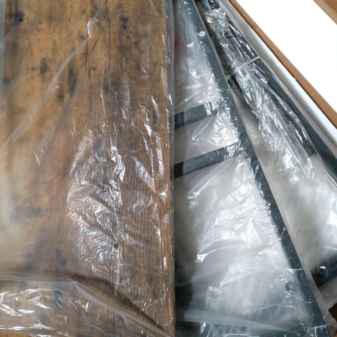 ランドリーバスケット ラック 2個 大容量 洗濯かご 木目 収納 ブラック