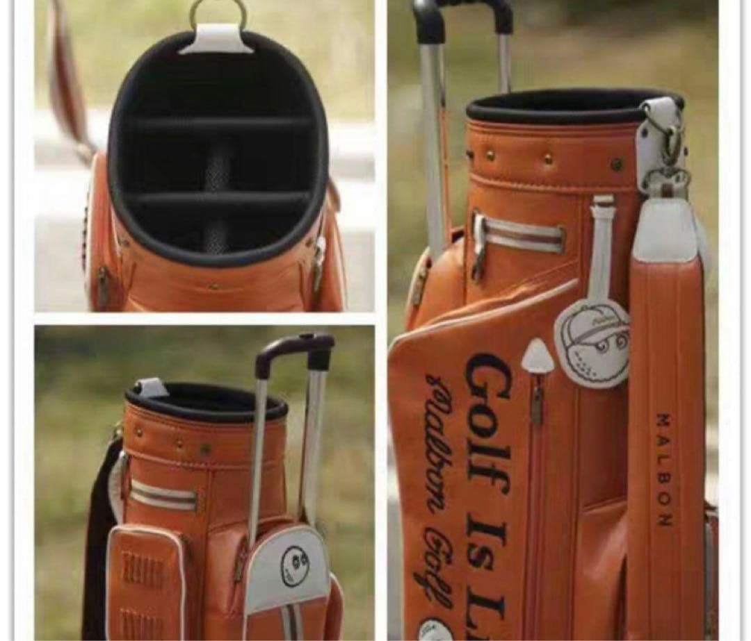 マルボンゴルフmalbon  キャディバッグ キャスター型