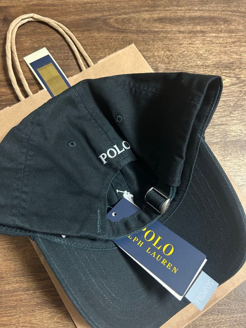 Polo Ralph Lauren ブラック ベースボールキャップ