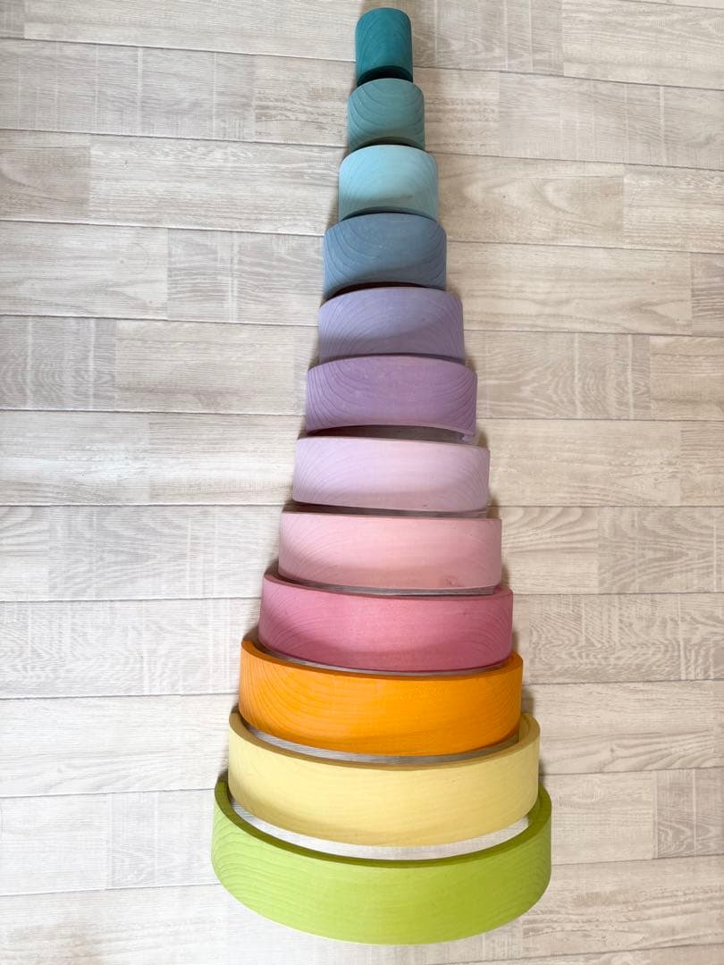 【ピノポコ】アーチレインボー　パステル　グリムス