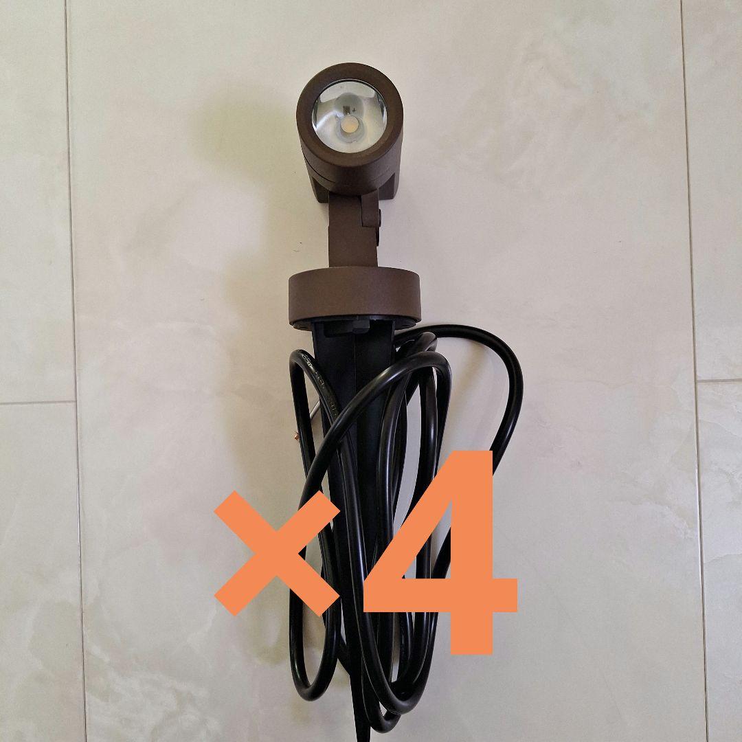 UNIS0N ecolt スポットライト ブラウン 4個セット