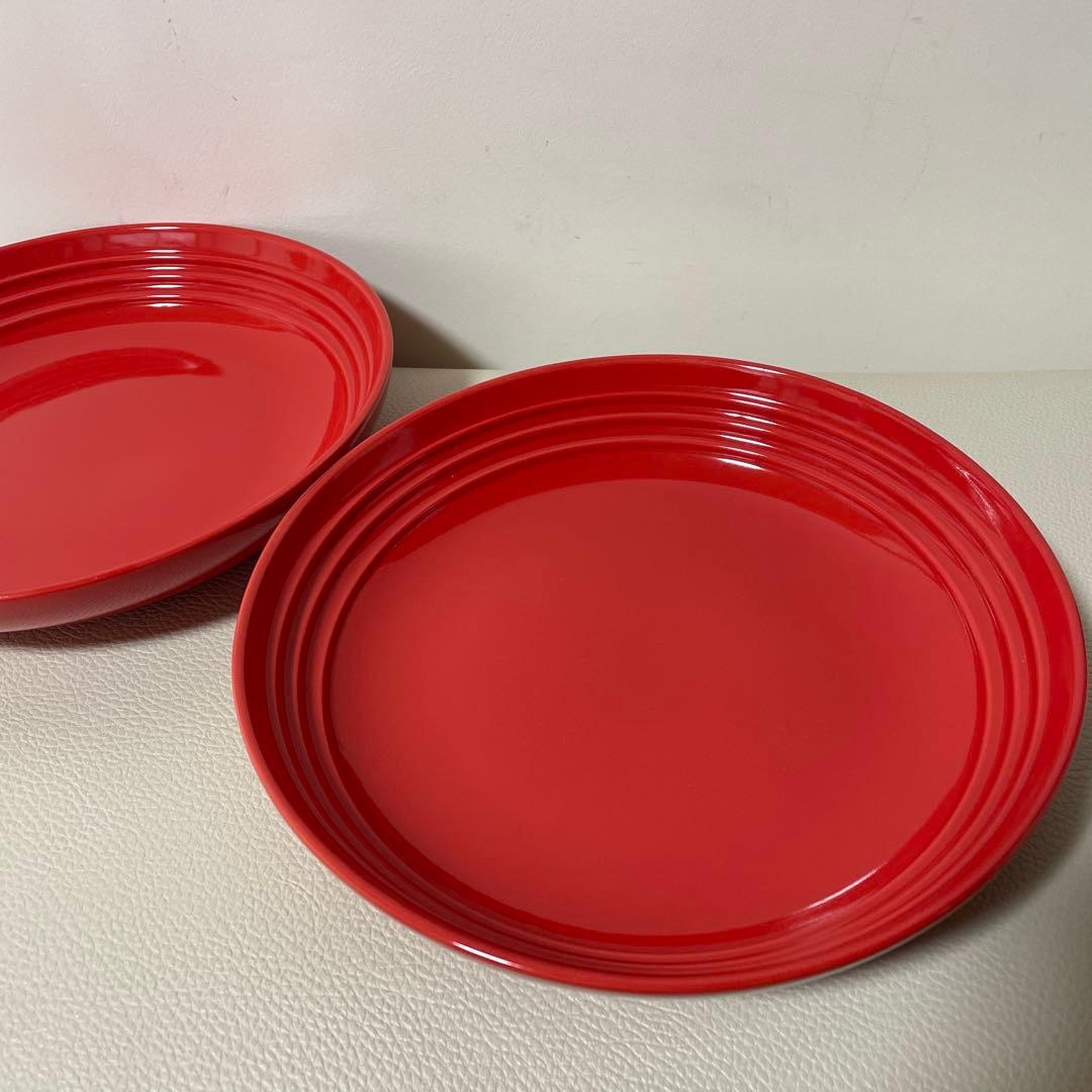 LE CREUSET パスタプレート 2枚セット