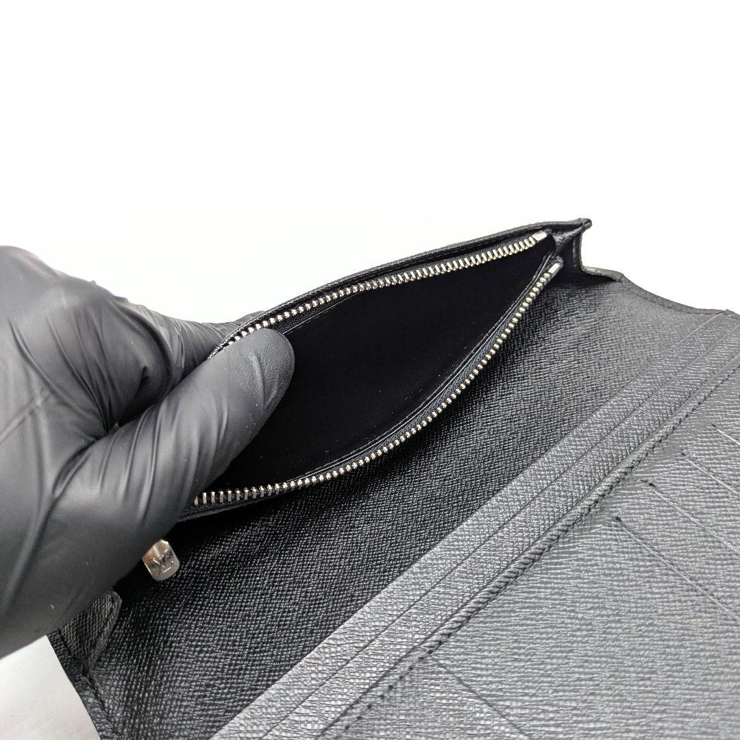 【未使用級】ポルトフォイユ・ブラザ ダミエグラフィット ルイヴィトン 長財布