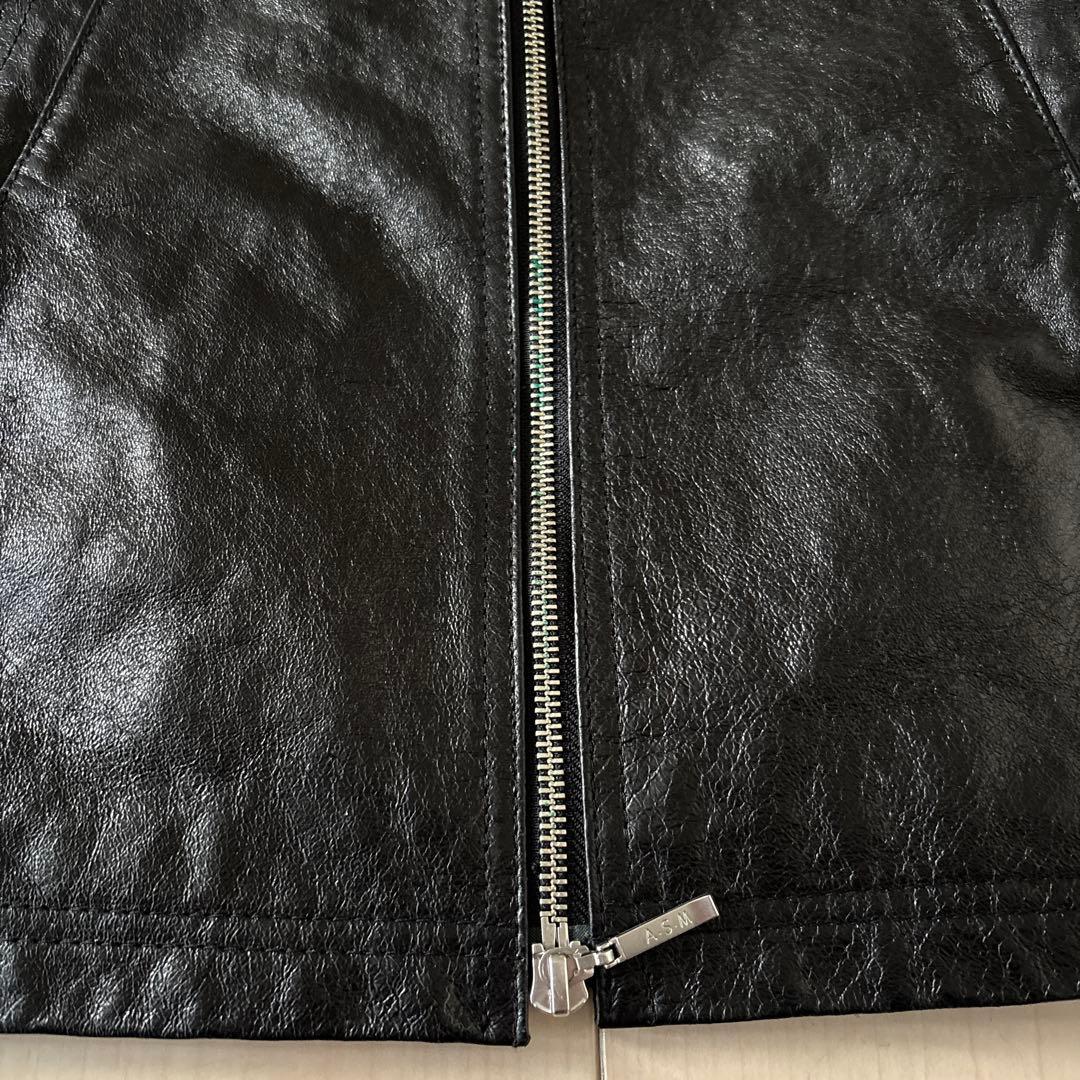 豚革メンズジャケット　アウター