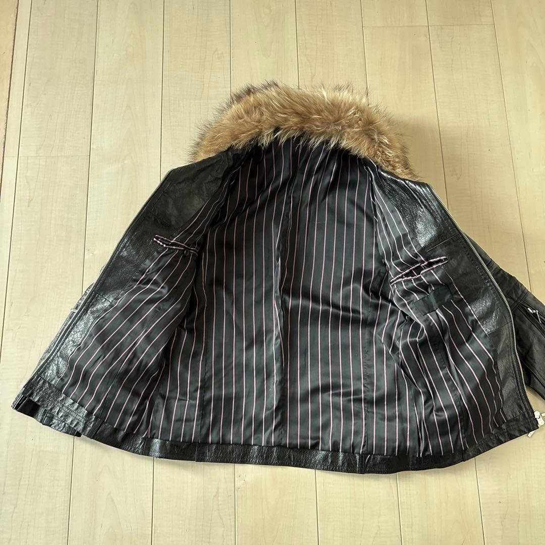 豚革メンズジャケット　アウター