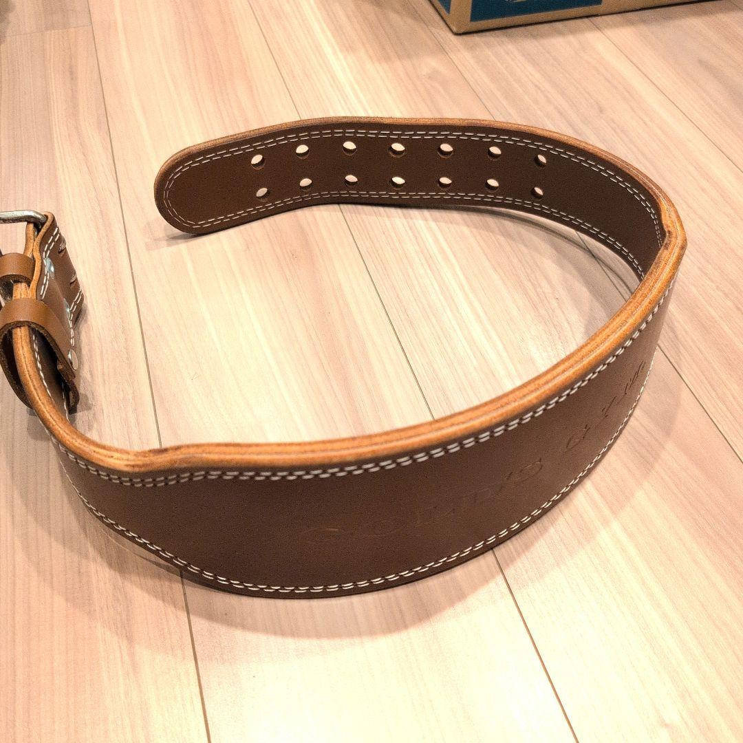 ゴールドジム プロレザーベルト Mサイズ
