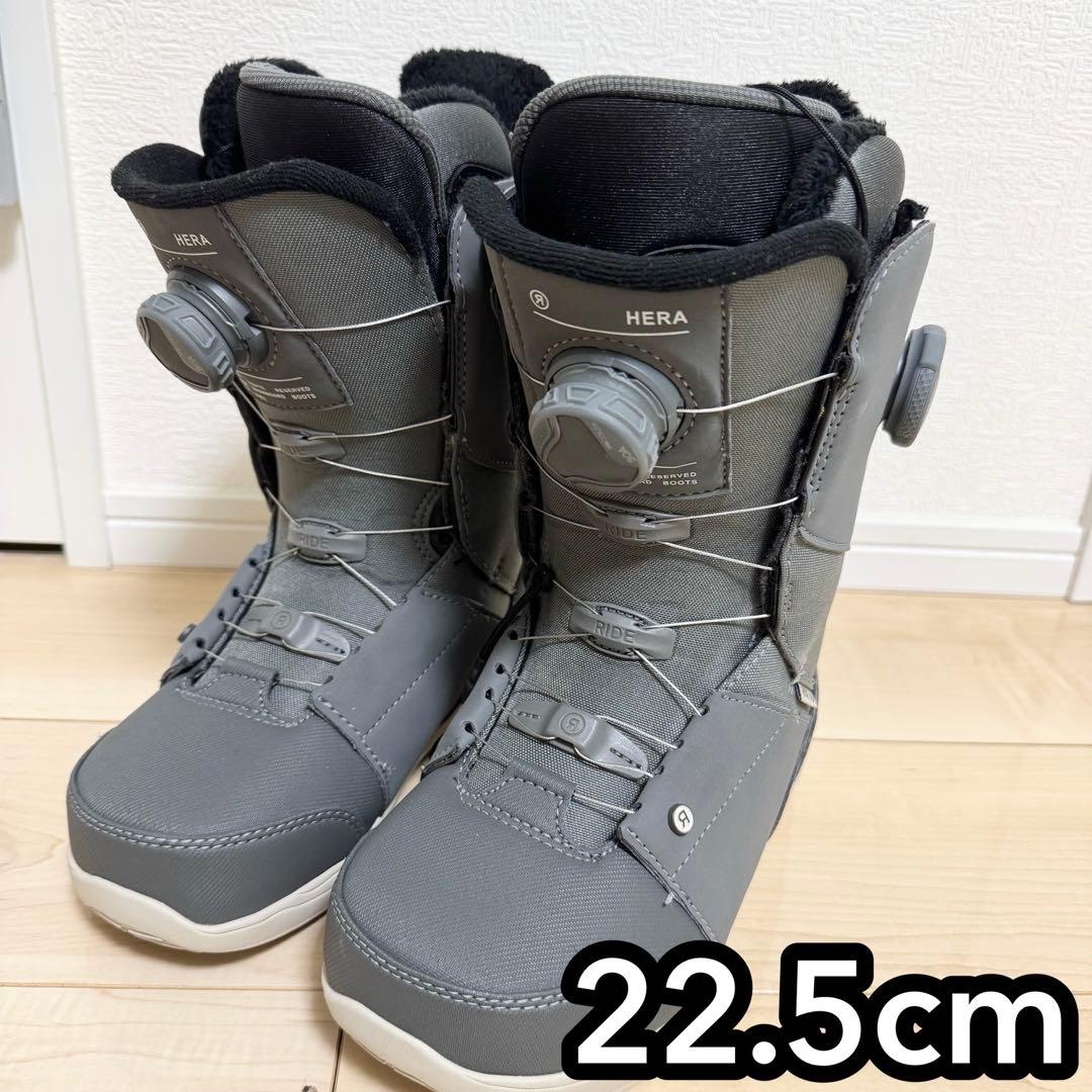 RIDE HERA スノーボードブーツ 22.5cm グレー