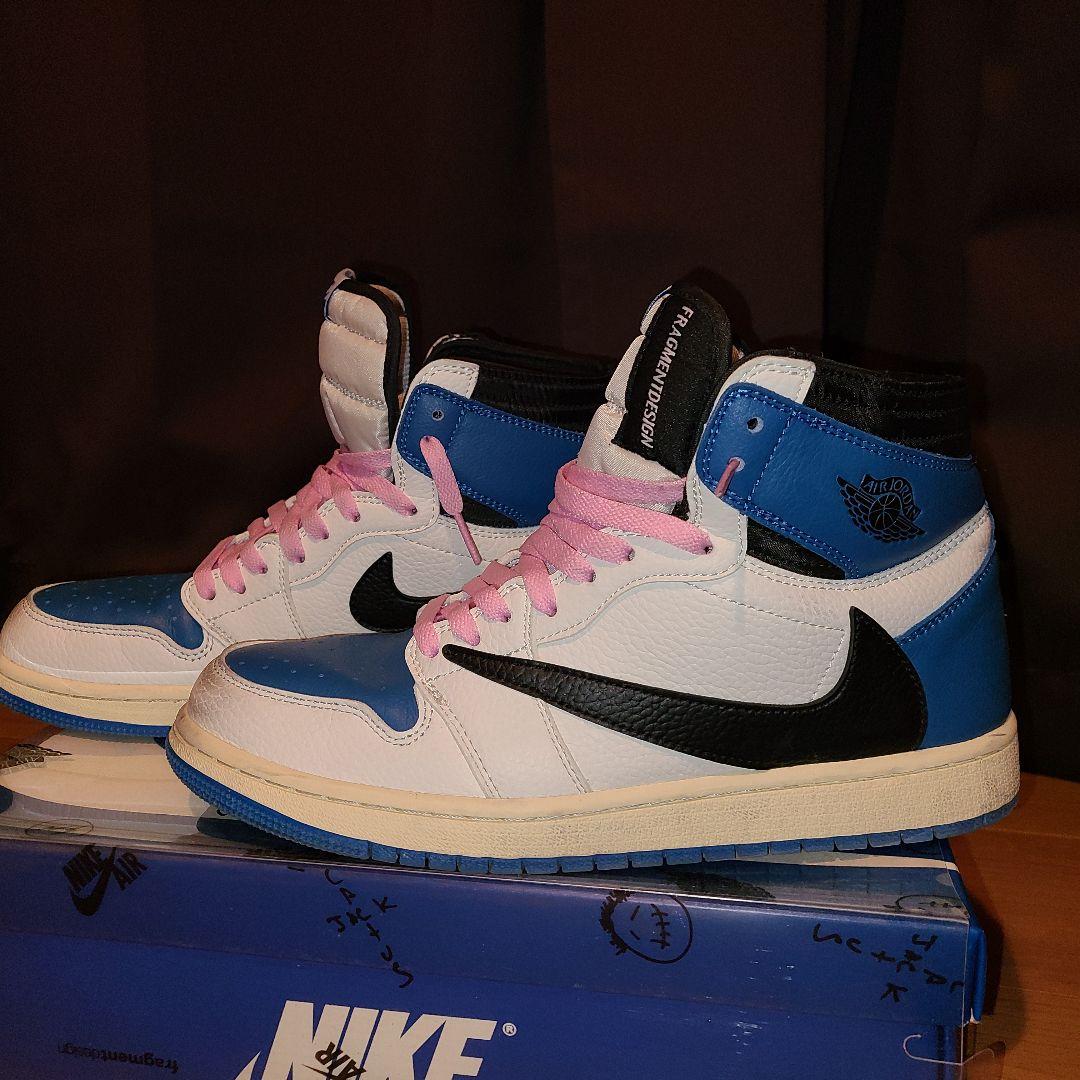 Travis Scott×fragment×Nike AirJordan1