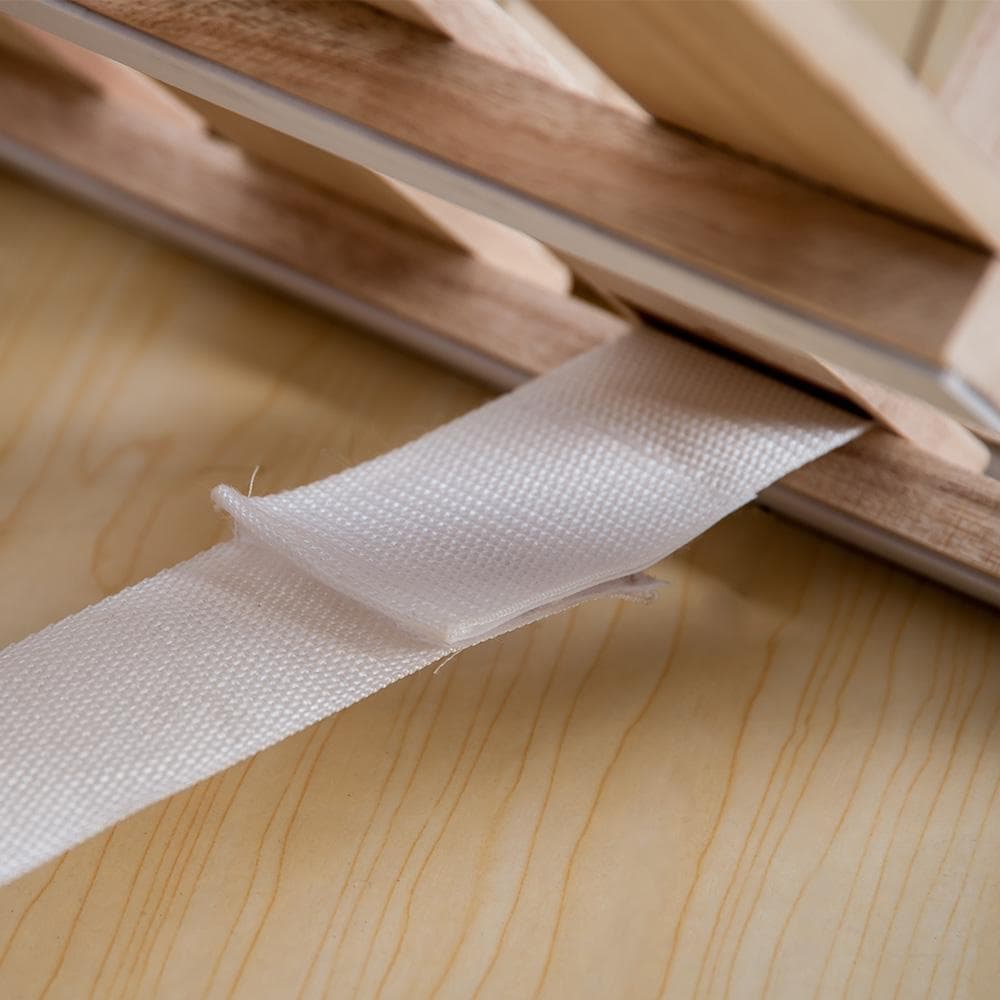 すのこベッド 折りたたみ天然桐 四つ折り ベッドフレーム セミダブル 4折桐木床