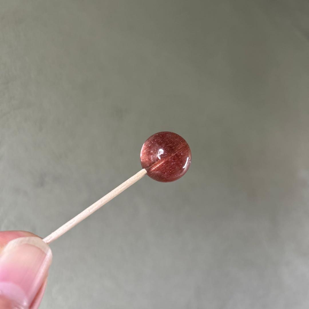 高品質 希少 カザフスタン産 ストロベリークォーツ 水晶