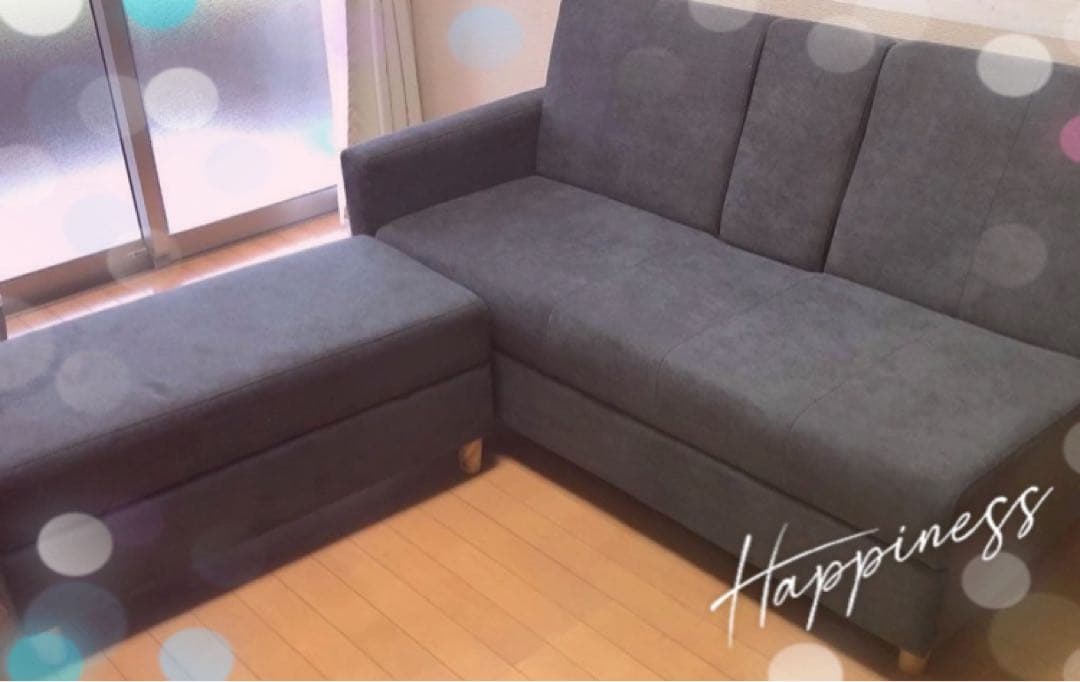 新品　ソファ　ソファー　ソファセット　リビングソファ　フロアソファ　ダークグレー