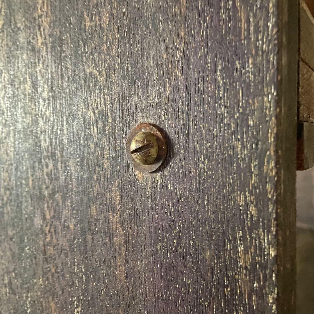 大正ロマン　本棚　アンティーク家具　6段木製棚　オープンラック