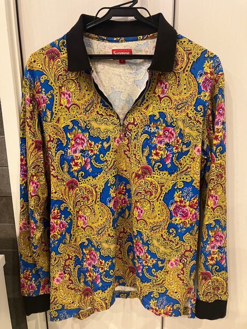 トップス Supreme Paisley L/S Polo