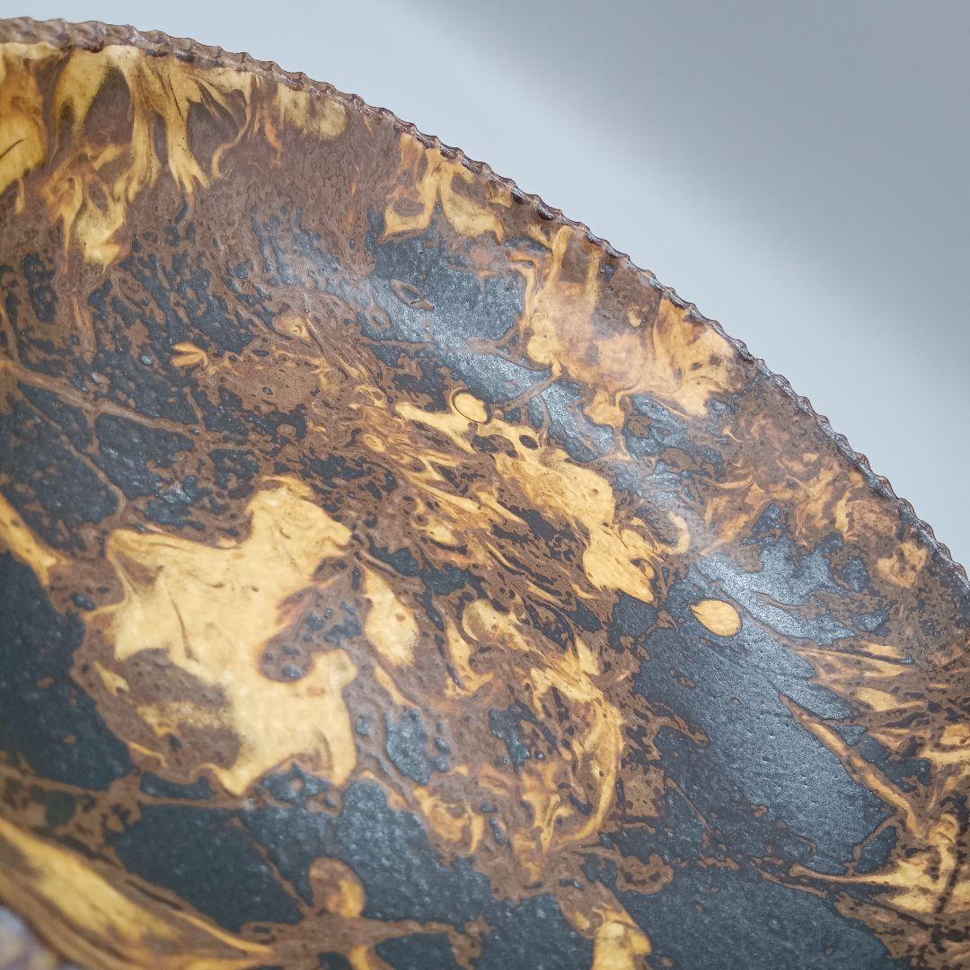 山田洋次 打化粧 皿 八寸皿 スリップウェア プレート 現代作家