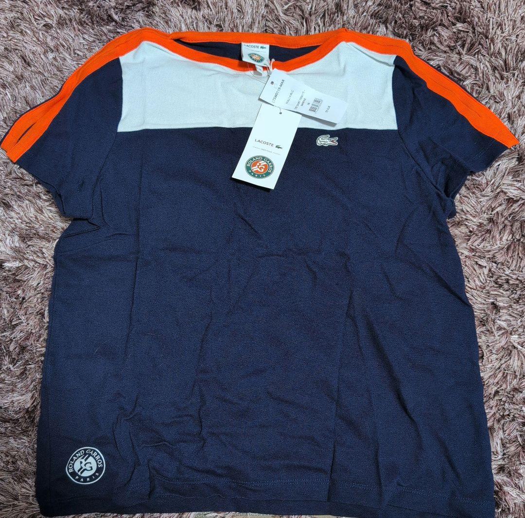 Lacoste テニスウェア ネイビー/オレンジ