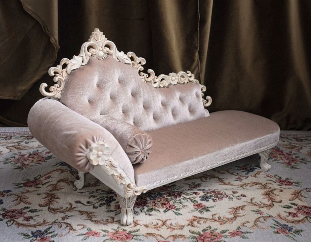 さざんかん 1/4クラシカル カウチソファ