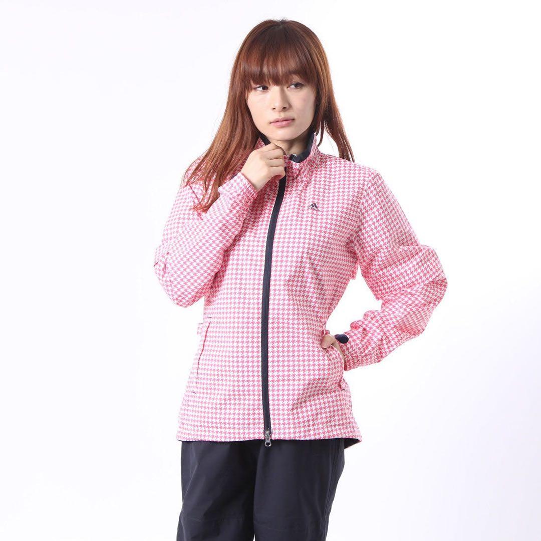 【新品】adidas アディダス ゴルフ レインウェア 千鳥格子 上下セット